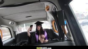 ”Fucking a dorm hottie on her way to graduation ceremony - Melany Mendes”