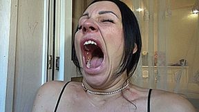 yawn at the window