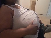 Big tits and gaming