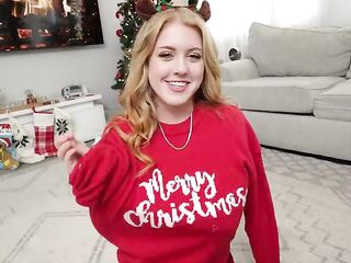 Step Sis Wishes My Jock For Christmas - Penelope Snaps