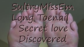 Long toenail secret love discovered