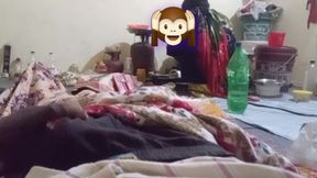 I Was Cooking and the Guy Masturbated Behind My Back. Indian Desi Boy and Mummy