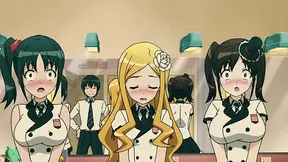 Three Beauties with Big Tits Love to Sing and Ride Cock