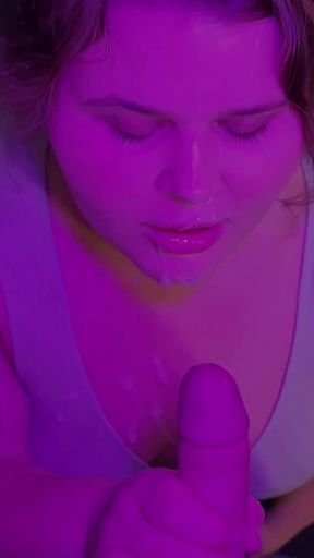 Must-see moment from &quot;Naughty student with big tits gets cum from daddy and gives the best blowjob ever&quot;