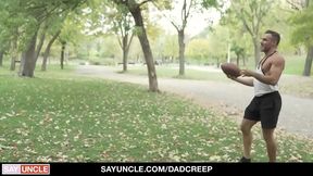 Naughty StepSon Gets Punished by His Hungry Gay Stepdaddy in Raw Taboo Action