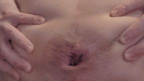 Watch my asshole gape & prolapse after relentless butt plug & dildo fucking!