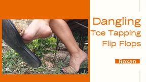 I leave my flip flops dangling from the tips of my feet (3)