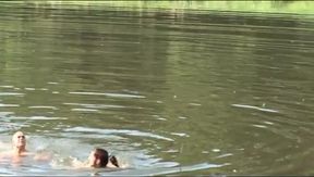Anal fucking fingering pussy licking in the park
