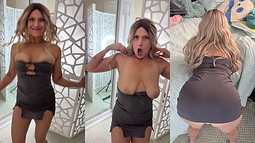 How Many Bounces until My Boobs Pop Out - TabithaXXX