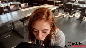i gave the waitress a big tip, but on one condition: that she be my sex slave for a whole hour.[ai]