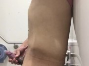 Cum in Condom