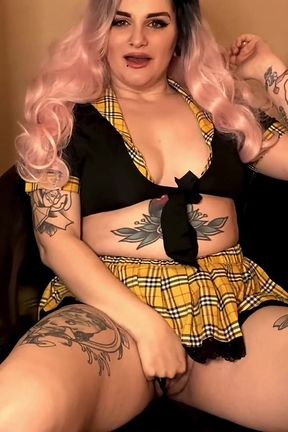 Eevee Cums in Her Uniform