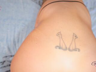 Sexually excited amateur mother I'd like to fuck gets REVERSE COWGIRL after anal masturbation with glass sextoy, squirt & oral-job