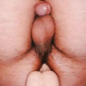 Chubby gay amateur anal dildo riding asmr  dildo ass chubby close up toys hairy solo gay gayanal