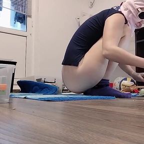 Sexy Brunette Hairy Pussy, Big Tits, Clean up. Latina Big Ass, Big Tits, Hairy Pussy.