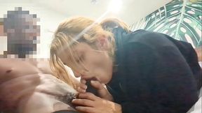 White Lips, Black Dick: A Deep Sucking Session