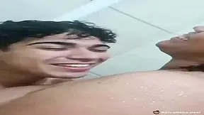 Aunty Fucking In Bathroom