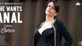 ”Wife Clarisse wants it up the butt & then some...”