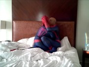 spiderman humped by stocking faced spiderman