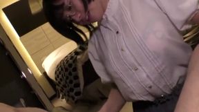 Book-Lover with Glasses Gives Blowjob to Partner Before Receptive Anal Encounter