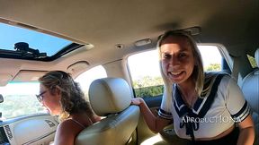 SQUIRT PISS GOLDEN SHOWER in my Car Multicam 4K