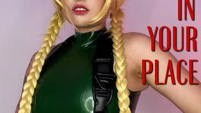 Cammy Puts You In Your Place