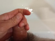 I pee in the sink and on my fingers ... I dream of peeing in my wife's mouth ...