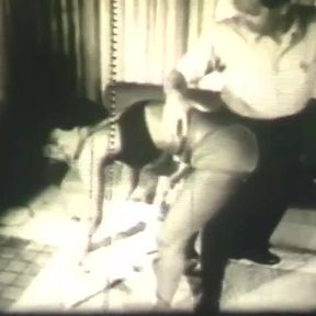 Vintage Bondage Porn Master and Slaves Chained (full Movie)