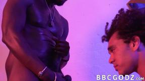 ”Kinky homo Derek Cline deepthroats jock Devin Trez monster cock”