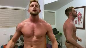 Falcon Studios: Supermodel Johnny Ford masturbation