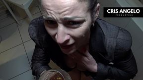 kyara nyx and cris angelo - piss after work