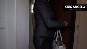 kyara nyx and cris angelo - piss after work