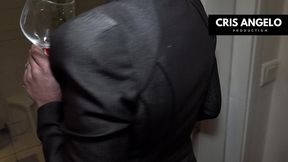 kyara nyx and cris angelo - piss after work