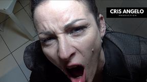 kyara nyx and cris angelo - piss after work