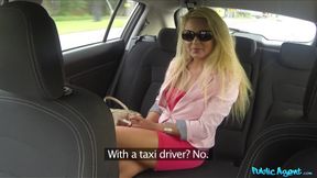 Czech blonde Barra seduced by cab driver - amateur reality episode