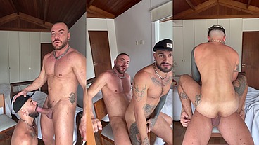 MONSTER DICK - ITALIANO DOTADO ARROMBANDO RABO DO BRASILEIRO SAFADO