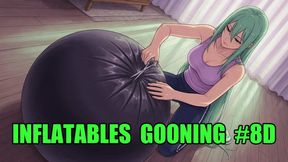 Inflatables Gooning #8D: Inflatable Goddess Overload (Animated, Music, Text)