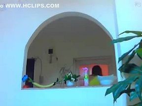 Hot cam girl and her pink pussy