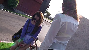 Juelz Ventura and Carmen Callaway Lesbian Masturbation