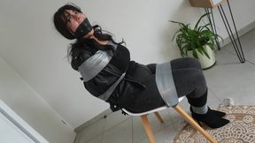 The French Girl -The Burglar Was Tied Up And Gagged By The Strange Owner