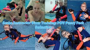 Scuba Instructor Diver Training: POV Pussy Fuck Seduction - AVI