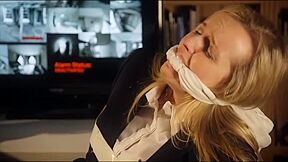 2 hot blonde guardians in bondage