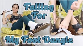 Falling for My Foot Dangle (Foot Worship / Femdom POV)