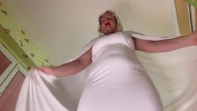 eat and burp fetish, then both holes and belly fuck, ass milk explosion