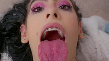 PISS LOVING ANAL TOILET WHORE Alicia Trece gapes and gags - she&#039_s used like a toy slut and swallows big load