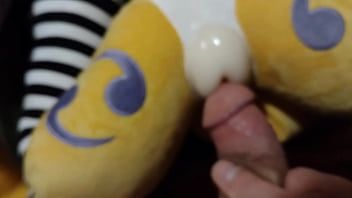 Ria&#039_s First Time: Fucking Renamon Plushie