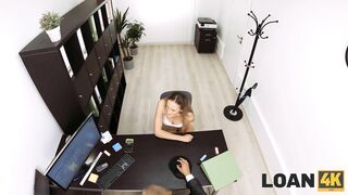 LOAN4K Sex on a desk – a perfect recipe for loan approval!