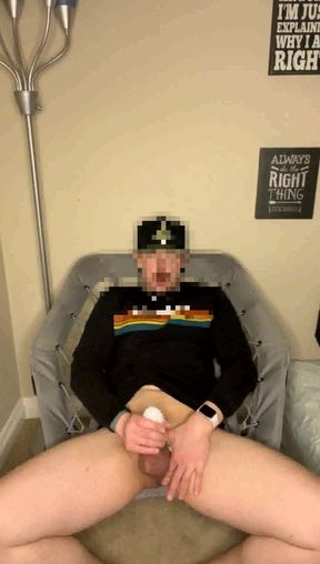 Jerking Off Alone with Pocket Pussy