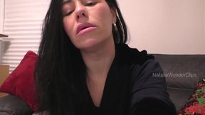 Stepmommy gives you a prostate exam