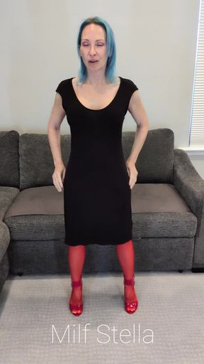 Little Black Dress &amp; Red Heels